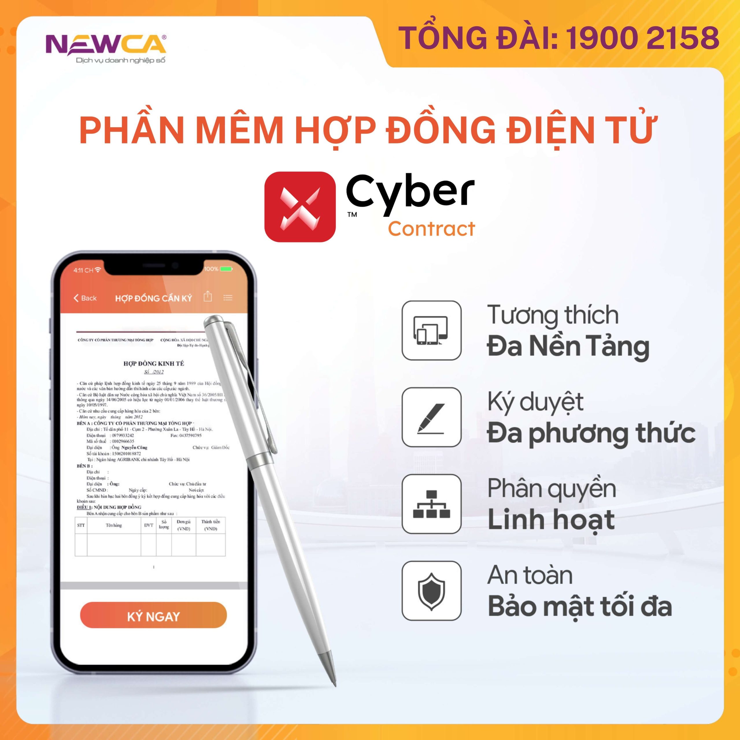 Hợp đồng điện tử xCyber Contract Hợp đồng điện tử xCyber Contract