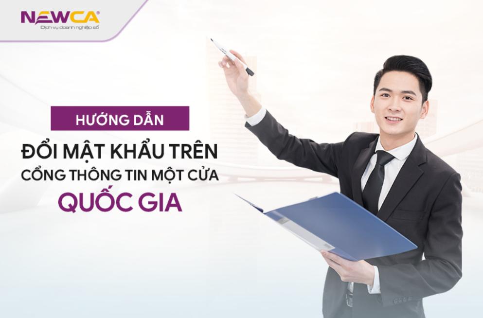 Hướng dẫn đổi mật khẩu trên cổng thông tin một cửa quốc gia