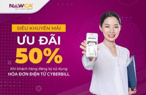 Tặng 50% số lượng hóa đơn khi sử dụng Hóa đơn điện tử CyberBill