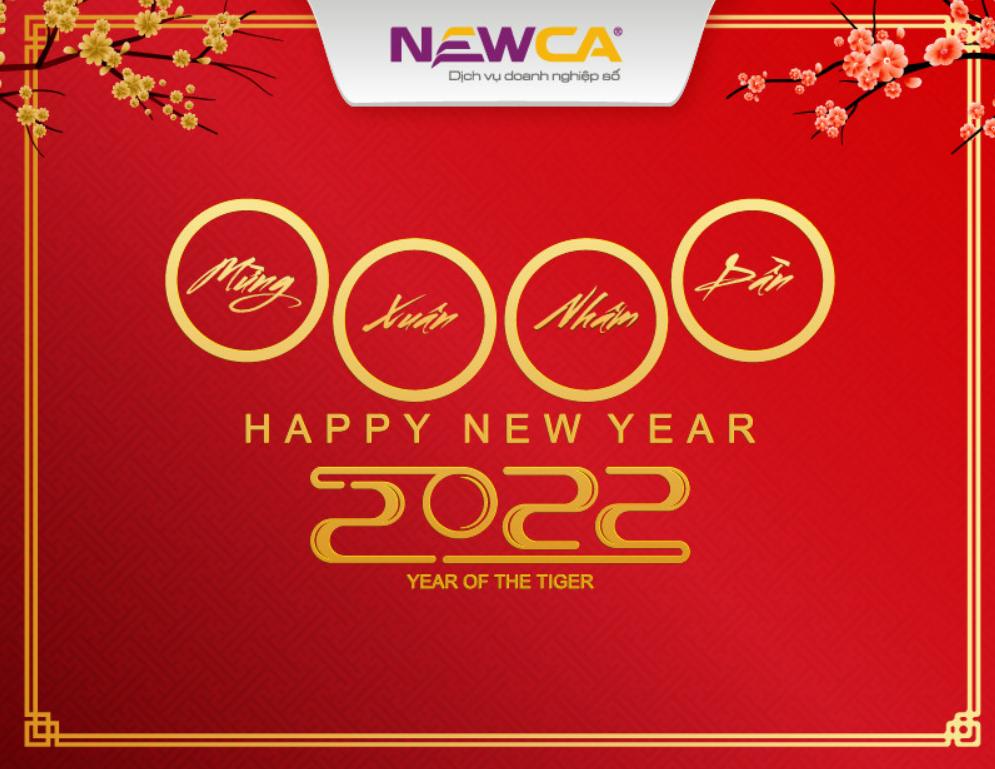 Thư chúc mừng năm mới (Nhâm Dần 2022) từ NewCA