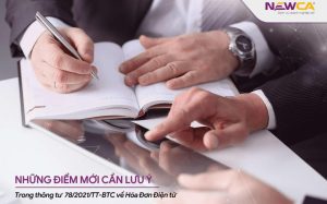 Những điểm mới đáng chú ý của Thông tư 78/2021/TT-BTC về hóa đơn điện tử