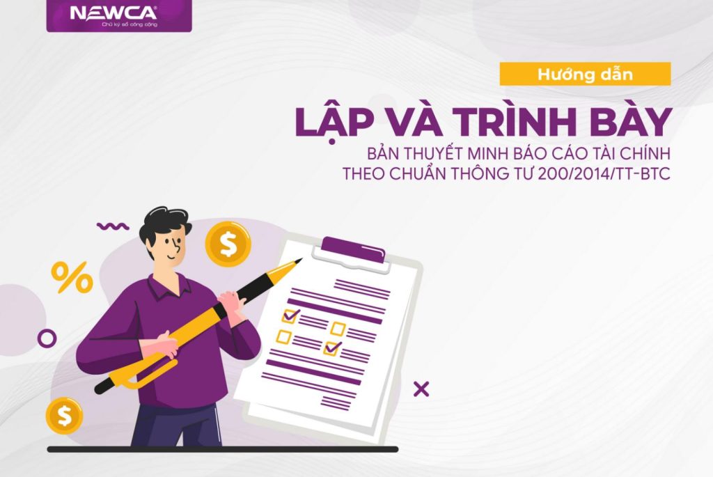 Hướng dẫn lập và trình bày thuyết minh báo cáo tài chính theo chuẩn Thông tư 200/2014-BTC