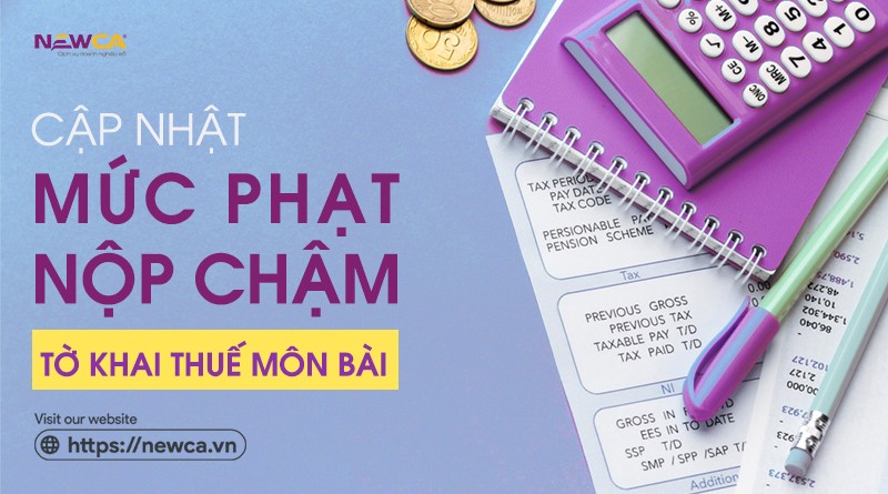 Chậm nộp tờ khai thuế môn bài