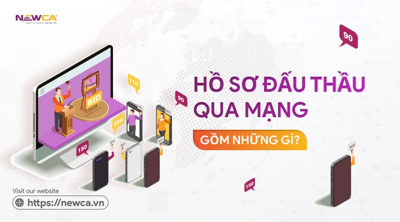 hồ sơ đấu thầu qua mạng gồm những gì