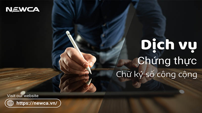 Dịch vụ chứng thực chữ ký số công cộng