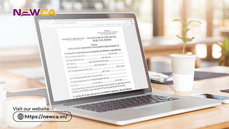 Mẫu tờ khai đăng ký giao dịch điện tử BHXH