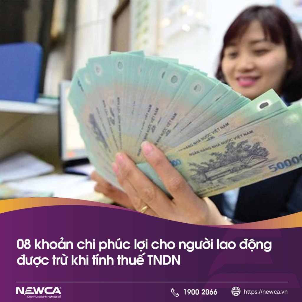 08 khoản chi phúc lợi được trừ khi xác định thu nhập chịu thuế