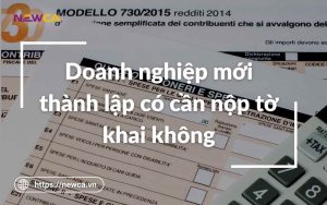 Doanh nghiệp mới thành lập có cần nộp tờ khai không?