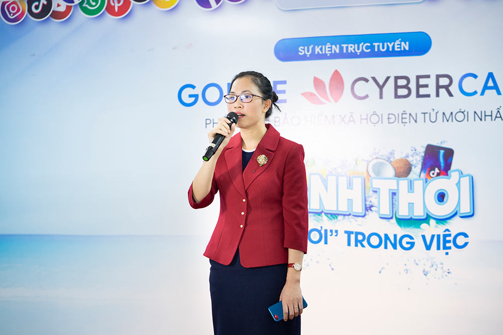 Giám đốc NewCA - Bà Đỗ Thị Thu Hường phát biểu