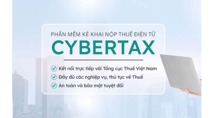Phần mềm thuế điện tử CyberTax của nhà cung cấp NewCA