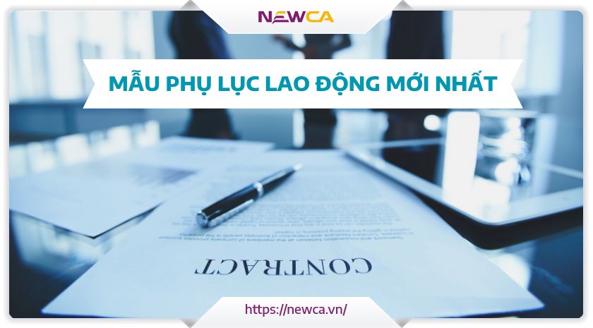 Mẫu phụ lục hợp đồng lao động