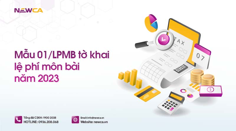Mẫu 01/LPMB tờ khai lệ phí môn bài năm 2023 mới nhất