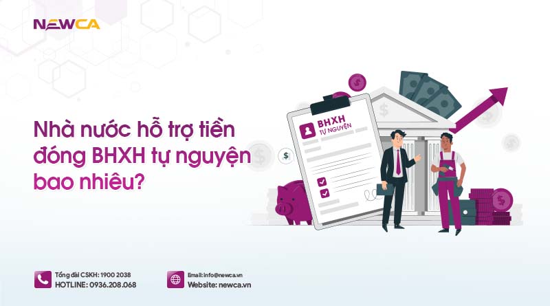 Nhà nước hỗ trợ tiền đóng bảo hiểm xã hội tự nguyện bao nhiêu?