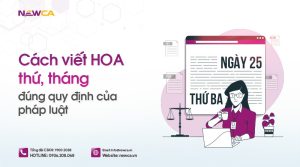 Cách viết hoa thứ, ngày, tháng đúng chuẩn theo quy định Pháp luật