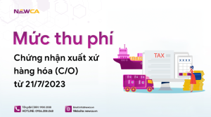 phí cứng nhận xuất xứ hàng hoá