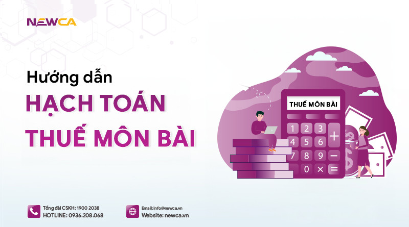 Hướng dẫn hạch toán thuế môn bài