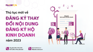 đăng ký thay đổi nội dung đăng ký hộ kinh doanh