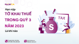 Lịch nộp tờ khai thuế Quý 3/2023