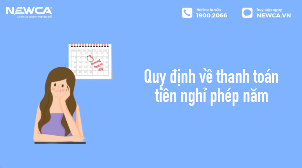 Quy định về thanh toán tiền nghỉ phép năm mới nhất