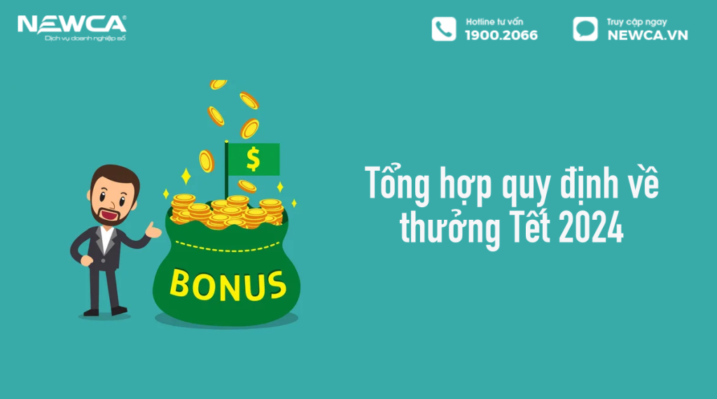 Tổng hợp quy định về thưởng Tết 2024