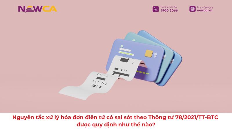 xử lý hóa đơn điện tử có sai sót