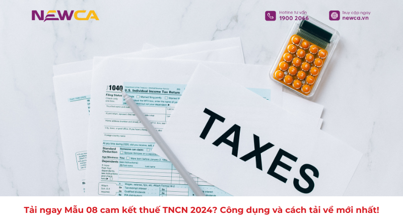 Mẫu 08 cam kết thuế TNCN