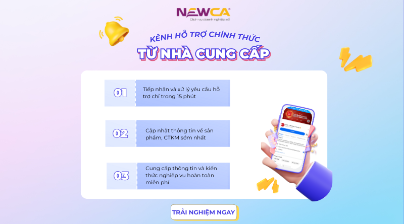 Kênh Zalo OA chính thức từ nhà cung cấp