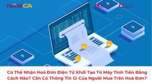 hoá đơn điện tử khởi tạo từ máy tính tiền