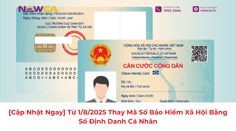 thay mã số bảo hiểm xã hội bằng số định danh cá nhân