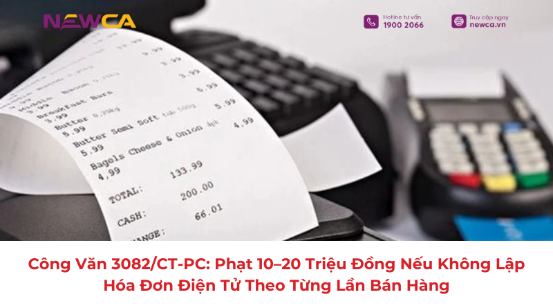 Công Văn 3082/CT-PC