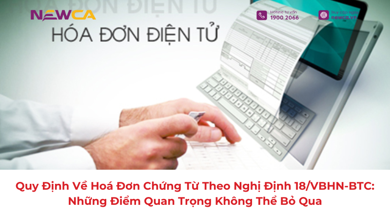 quy định về hoá đơn chứng từ