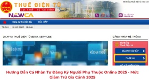 đăng ký người phụ thuộc