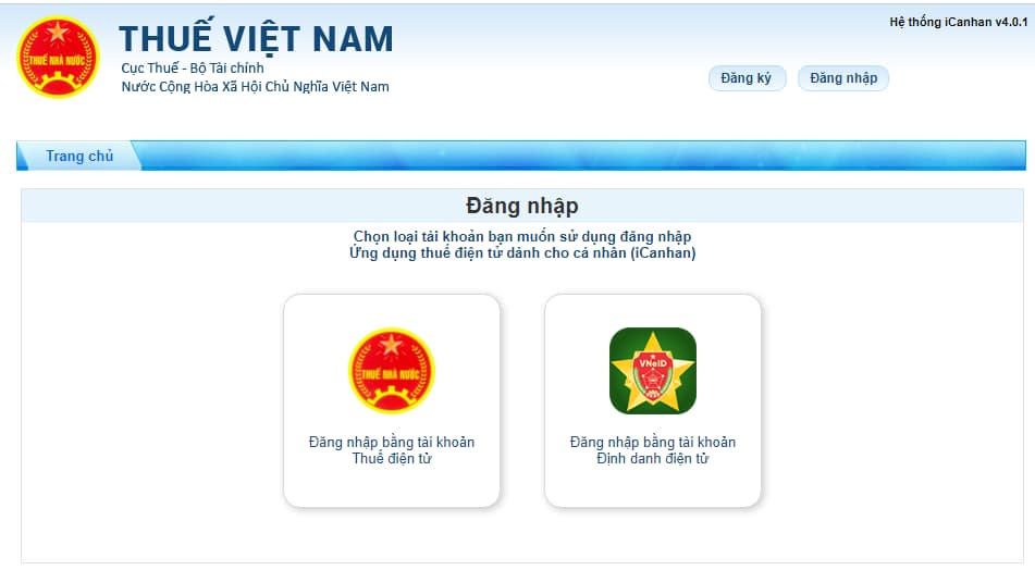 đăng ký người phụ thuộc