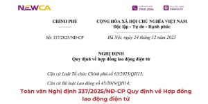 hợp đồng lao động điện tử