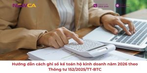 cách ghi sổ kế toán