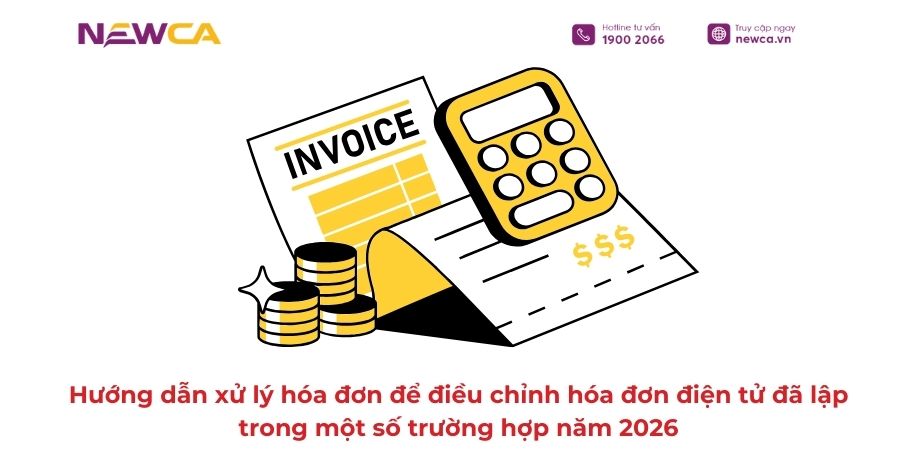 điều chỉnh hóa đơn điện tử đã lập