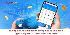 hộ kinh doanh thông báo số tài khoản ngân hàng