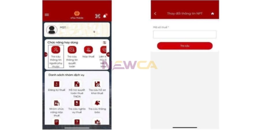 mã số thuế người phụ thuộc