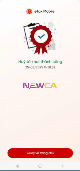 Gửi tờ khai đăng ký/thay đổi thông tin hóa đơn điện tử