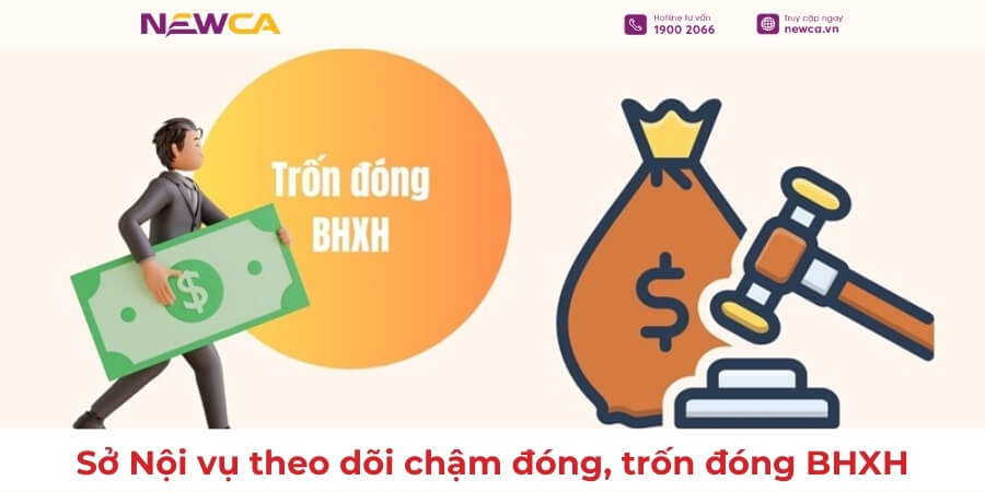 Sở Nội vụ sẽ theo dõi việc chậm đóng, trốn đóng BHXH bắt buộc từ 15/6/2026 đúng không theo Thông tư 06?