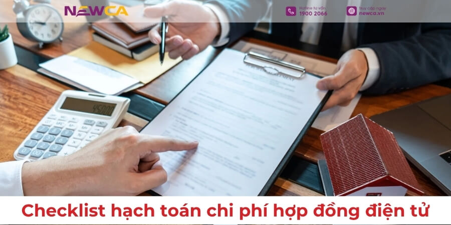 Checklist hạch toán chi phí hợp đồng điện tử: 5 bước kế toán cần kiểm tra