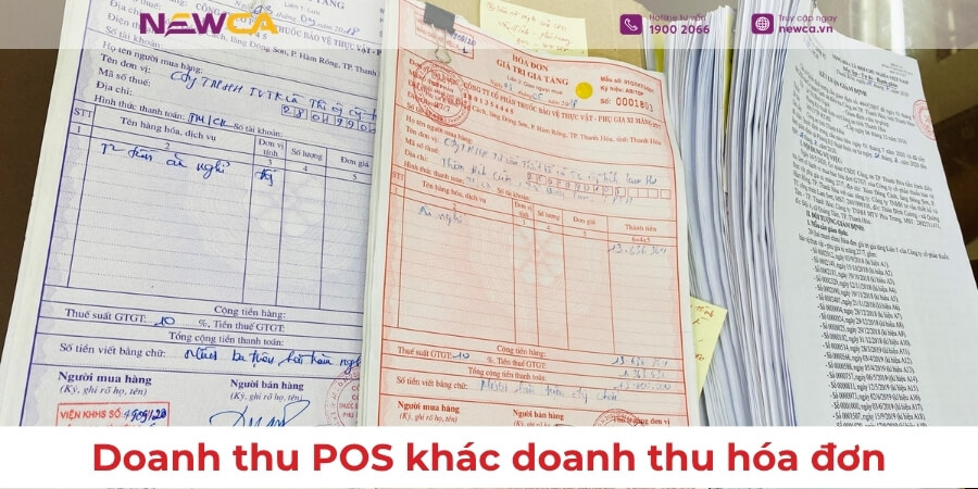 Doanh thu POS khác doanh thu hóa đơn: 05 nguyên nhân thường gặp và cách đối soát